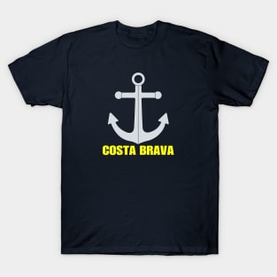 Costa Brava Anchor design T-Shirt